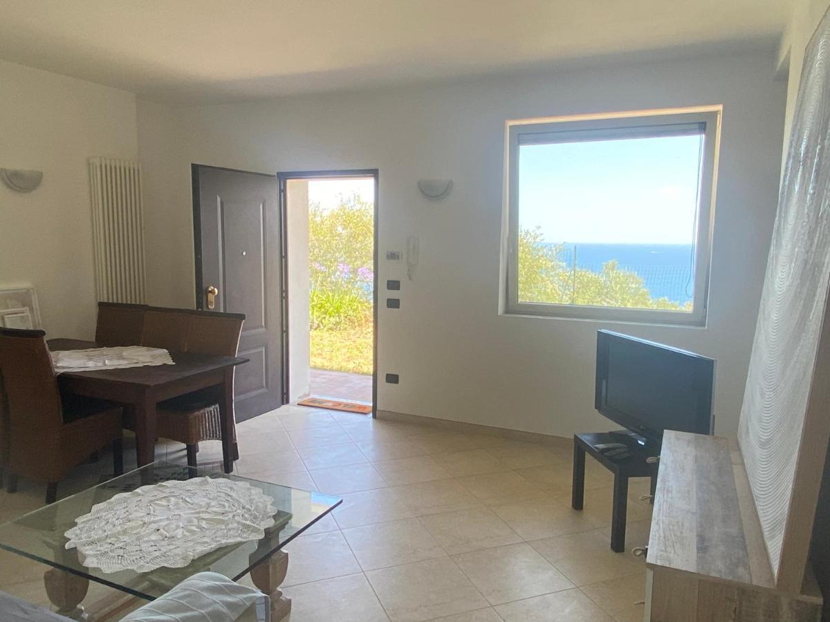Ligurien Marina Dˋandora Ferienwohnung 100Qm Mit Meerblick Eksteriør bilde